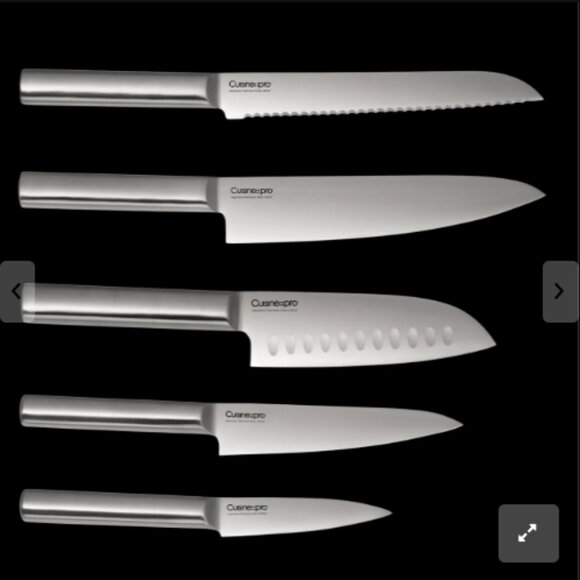 NIB -- Cuisine::pro Daisho Nara 6-Piece Knife Block – Graphite - Picture 2 of 8